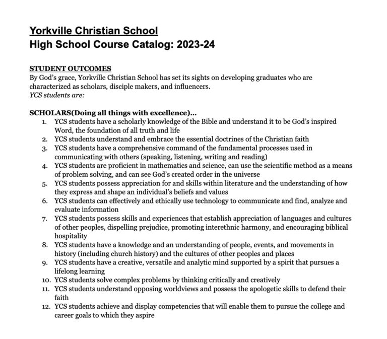 hs-course-catalog-yorkville-christian-school